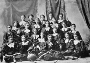 Women’s Gymnasium 1896. Arbutus 1896