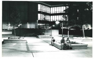 Library in the Evening Hours. Courtesy of Calumet Regional Archives, IU Northwest.