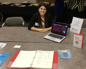 Jessica Ivetich worked with various student organizations on campus to encourage them to donate their archives for historical preservation.
