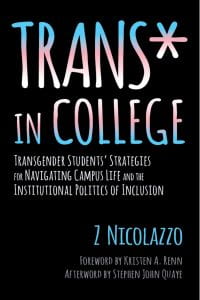 cover of Trans in College
