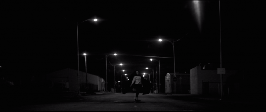 Still image from A Girl Walks Home Alone at Night