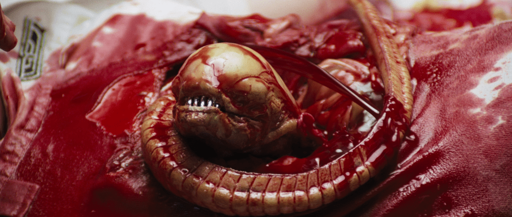 Still image from Ridley Scott's Alien
