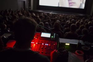 View from the sound board during Double Exposure