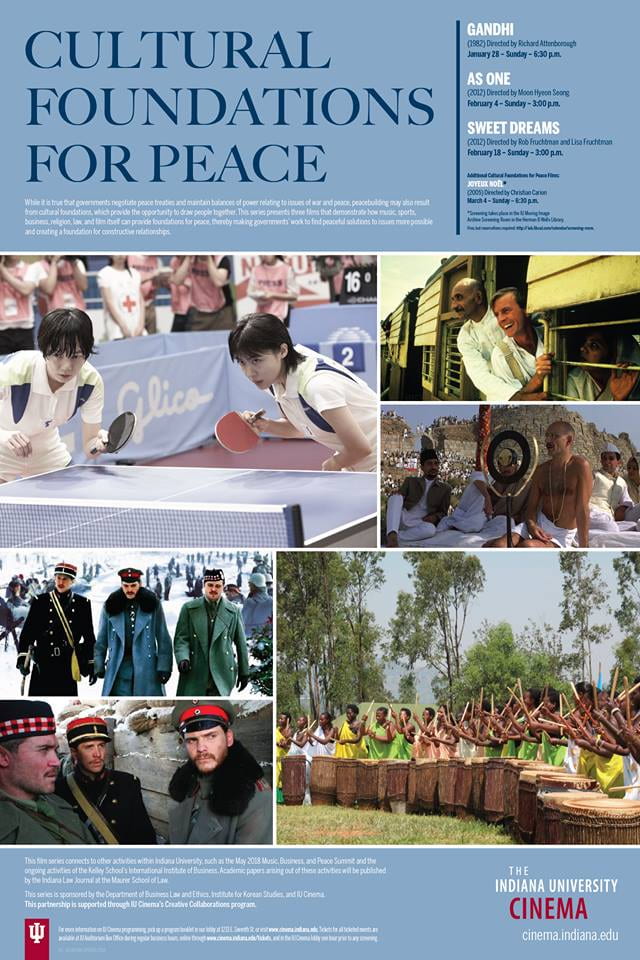 Cultural Foundations for Peace poster