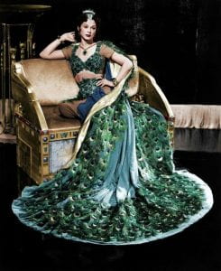 Lamarr in a famous Edith Head design for SAMSON AND DELILAH (1949)