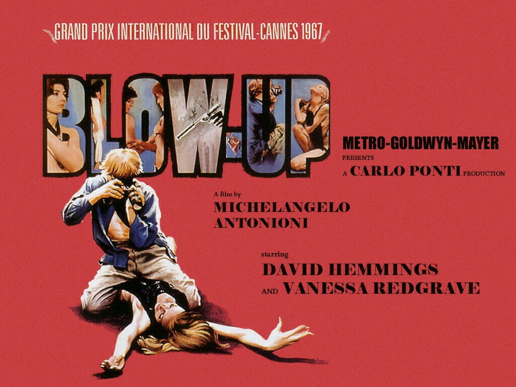 Poster for the film Blow-Up