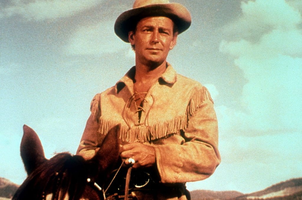 Alan Ladd as the title character in Shane (1953)