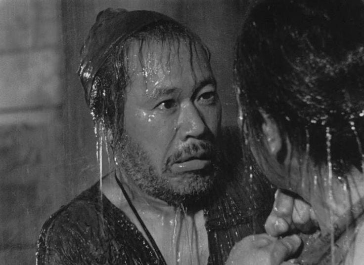 The Woodcutter is the ultimate hero of Rashōmon (1950)