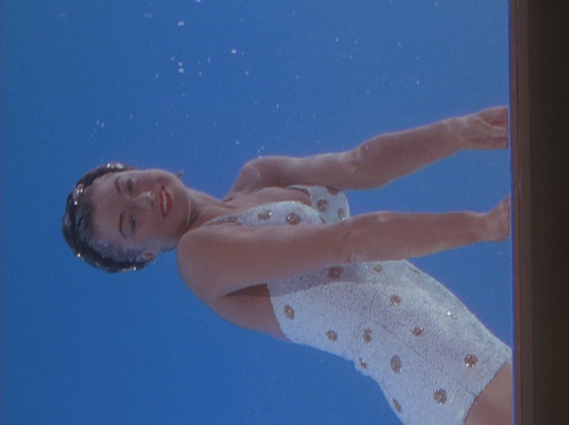 Esther Williams strikes a pose in Easy to Love