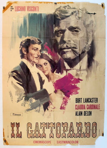 Italian poster for The Leopard.