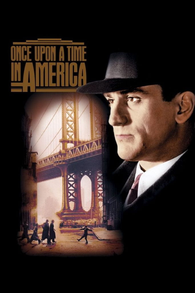 Poster for Once Upon a Time in America (1984).