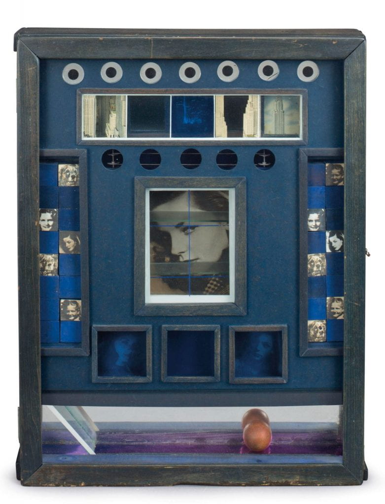 Untitled (Penny Arcade Portrait of Lauren Bacall) by Joseph Cornell, c. 1945-46