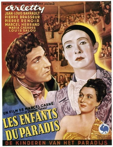 French poster for Children of Paradise