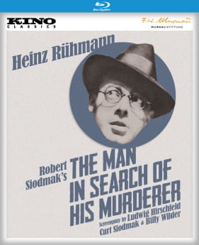 Blu-ray cover for The Man in Search of His Murderer