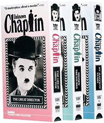 Unknown Chaplin VHS tapes