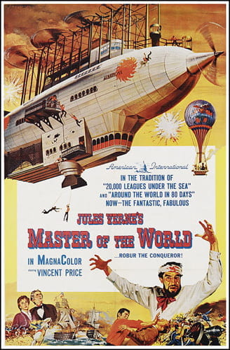 Poster for Jules Verne’s Master of the World
