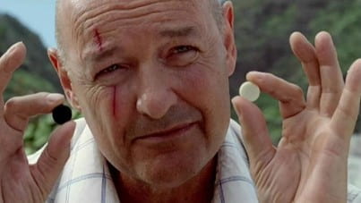 Terry O'Quinn in a scene from LOST
