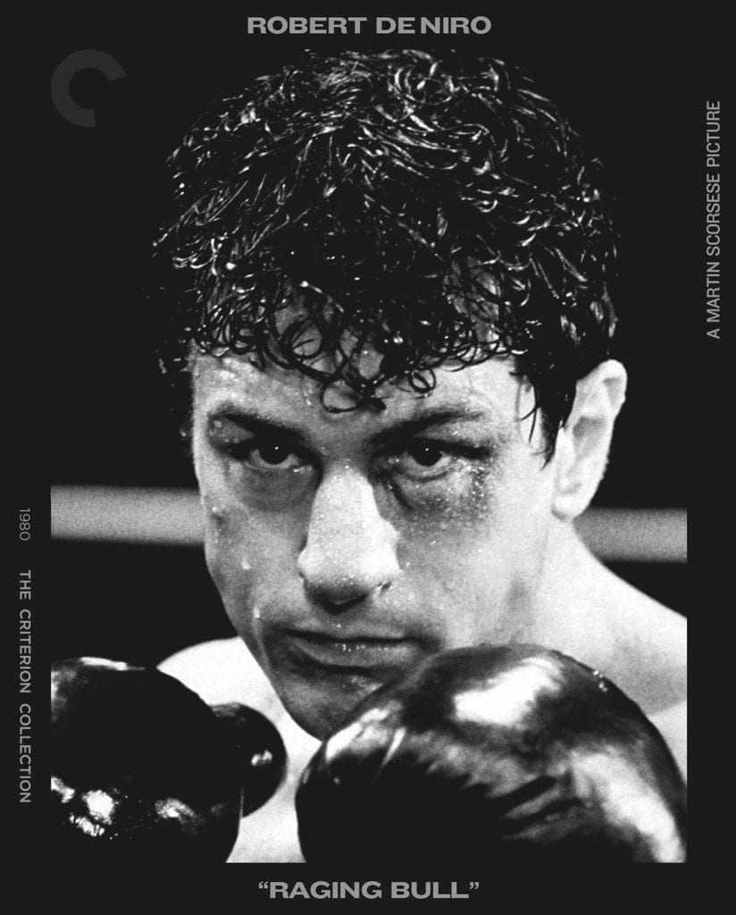 Blu-ray cover for RAGING BULL