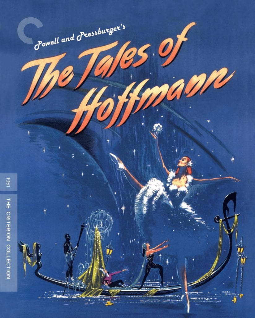 Blu-ray cover for THE TALES OF HOFFMANN