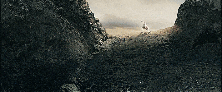 GIF from the Battle of Helm's Deep