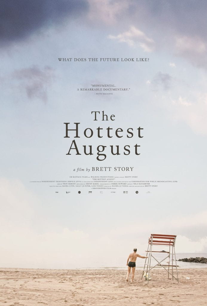Poster for The Hottest August