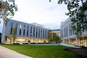 The Global and International Studies Building, home of the School of Global and International Studies on the Indiana University Bloomington campus.