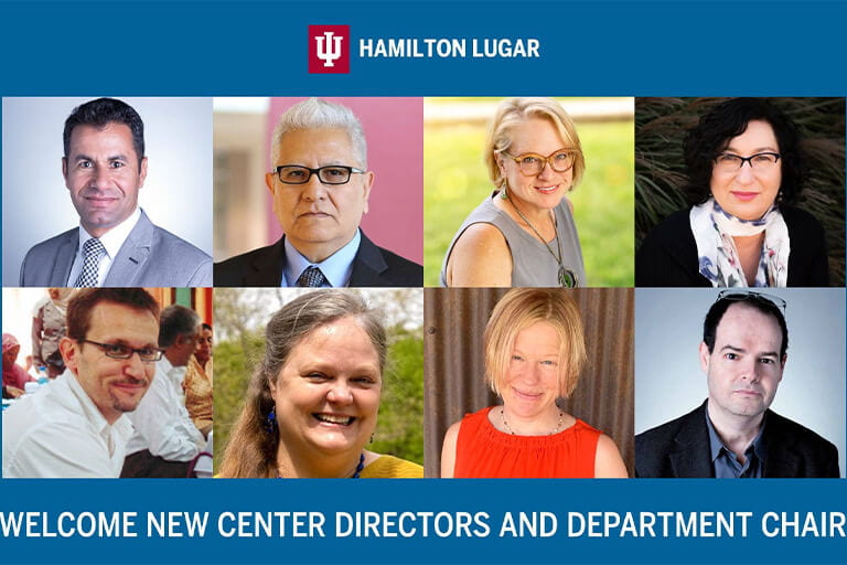 Welcome new Department Chairs!