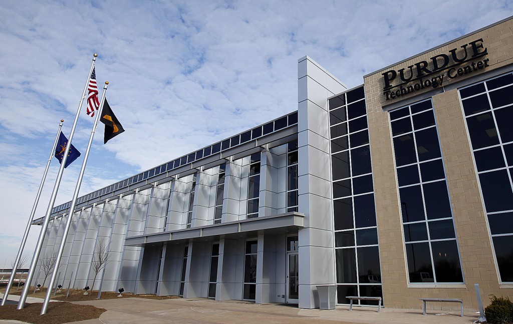 The Purdue Research Park at AmeriPlex-Indianapolis technology center, is located at 5225 Exploration Drive, near the Indianapolis International Airport. (Purdue News Service photo/Andrew Hancock)