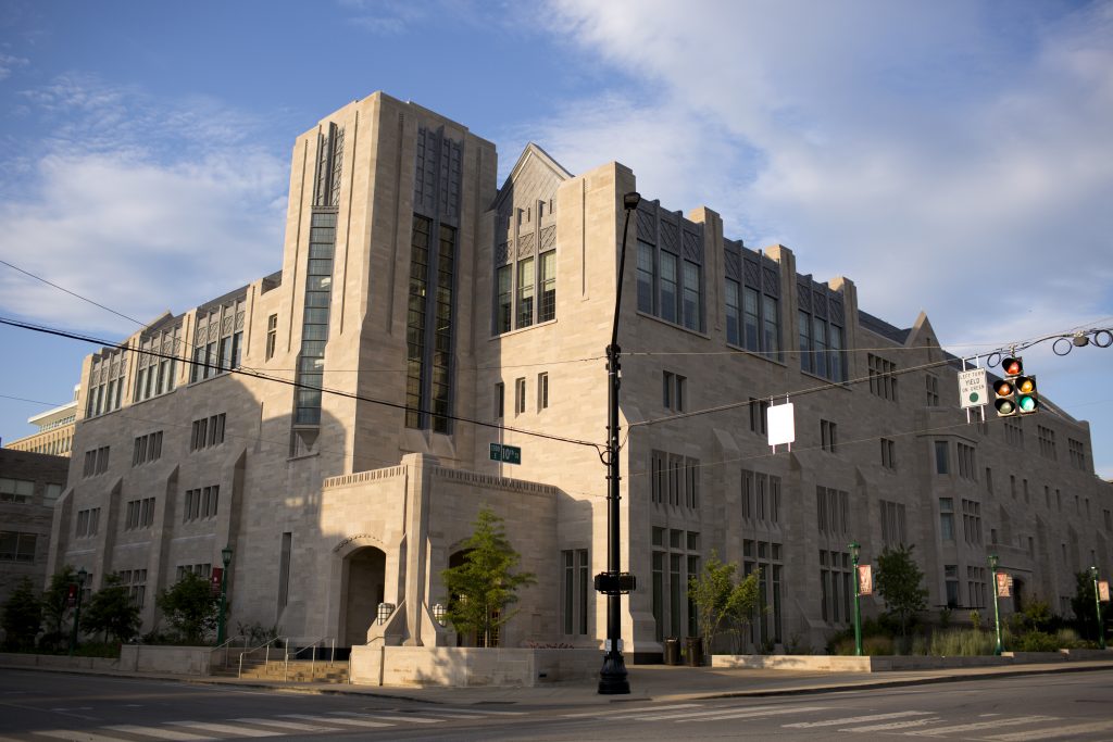 Hodge Hall at the Kelley School of Business on the IU Bloomington campus