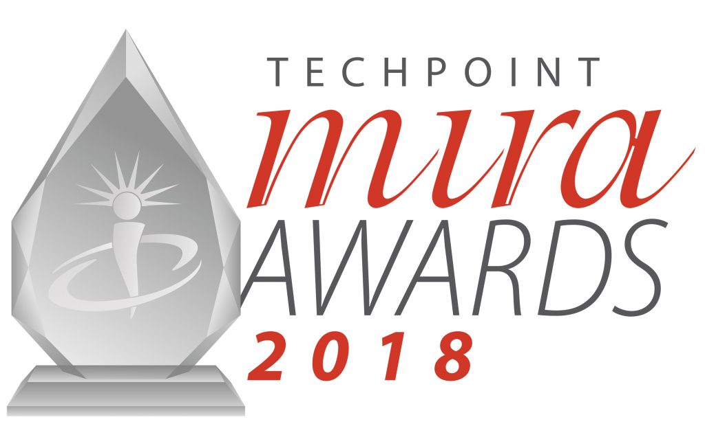 text reads "TechPoint Mira Awards 2018"
