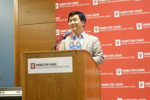 Jinill Kim speaking at our Fourth Annual Conference