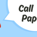 Megaphone with callout that states "Call for Papers"