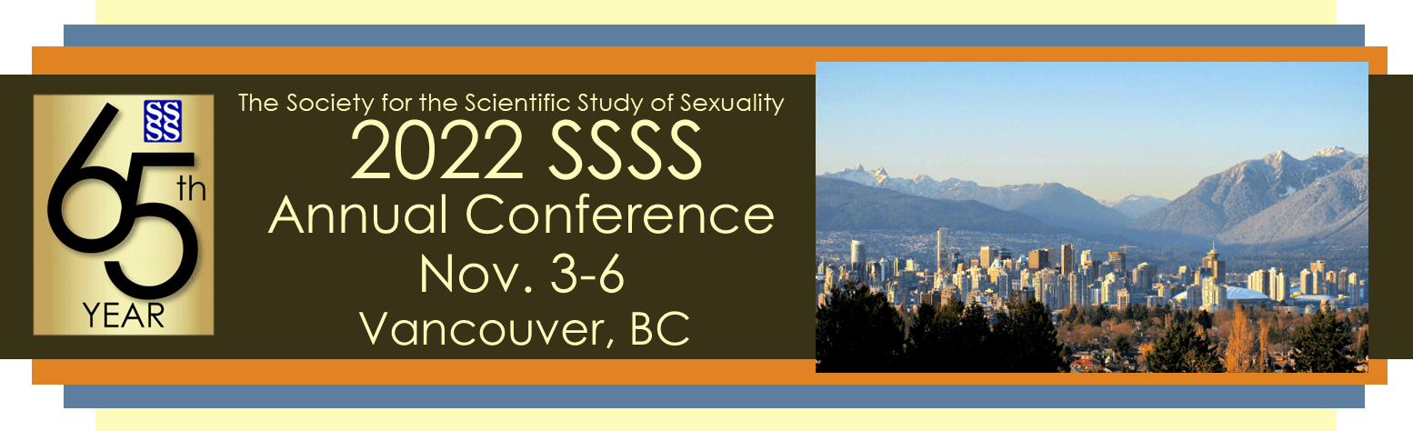 Banner for SSSS annual conference in Vancouver 2022
