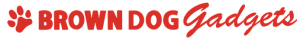 Brown dog Gadgets logo